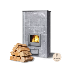 Bois de chauffage 33cm - spécial Poêle de masse - sec séchoirs - prêt à l'emploi - résineux feuillus