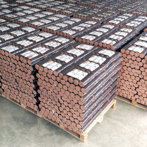 Bûches compressées 100% hêtre - Palette de 1040kg