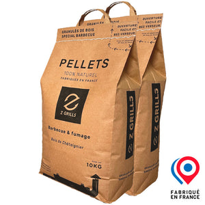 ZGRILLS - Pellet pour barbecue & fumage - Lot de 2 sacs